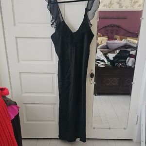 Vintage NWT Solange Elegant Black Chemise 22/24